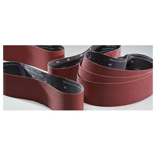 2″ × 48″-100 Grit - Aluminum Oxide - Resin Waterproof Cloth Belt - USA Tool & Supply