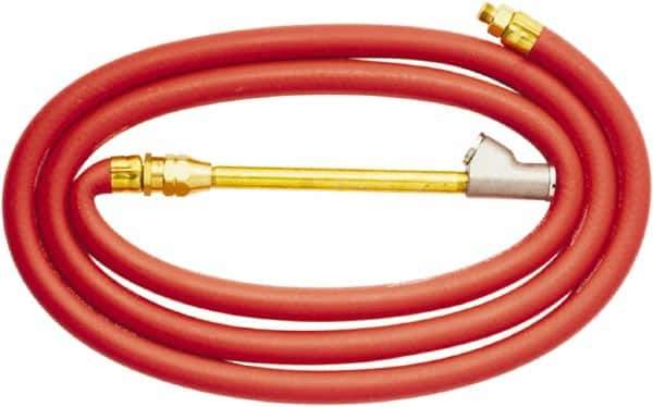 Milton - Inflator Gauge Hose Whip - Use with Milton 500 Series Inflator Gauges - USA Tool & Supply