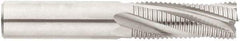 Niagara Cutter - 14mm Diam, Fine Pitch, 32mm LOC, 4 Flute Solid Carbide 45° Corner Chamfer Roughing End Mill - AlTiN Finish, 84mm OAL, 14mm Shank Diam, Single End, Centercutting, 20° Helix - USA Tool & Supply