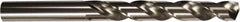 Guhring - 23/64" 130° Cobalt Jobber Drill - Bright Finish, Right Hand Cut, Spiral Flute, Straight Shank, 125mm OAL, Split Point - USA Tool & Supply