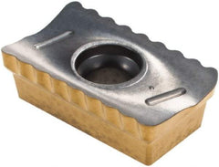 Iscar - P290 ACKT1806 FWE Grade IC330 Carbide Milling Insert - TiCN/TiN Finish, 0.236" Thick, 1.19mm Corner Radius - USA Tool & Supply