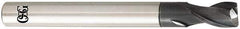 OSG - 12mm, 2 Flute, Single End, Solid Carbide, 3mm Corner Radius End Mill - 110mm OAL, 30° Helix, Right Hand Flute, 18mm LOC, Right Hand Cut, - USA Tool & Supply