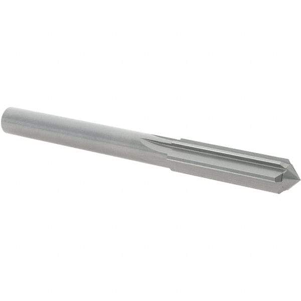 OSG - 8.9mm Solid Carbide Chucking Reamer - Straight Flute, 7.94mm Straight Shank, 32mm Flute Length, 89mm OAL - USA Tool & Supply