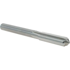 OSG - 5/16" Solid Carbide Chucking Reamer - Straight Flute, 9/32" Straight Shank, 1-1/8" Flute Length, 3-1/4" OAL - USA Tool & Supply