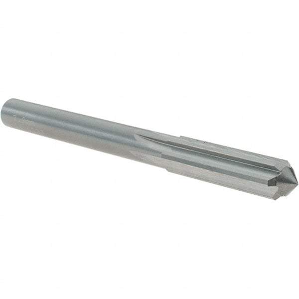 OSG - 7.9mm Solid Carbide Chucking Reamer - Straight Flute, 7.14mm Straight Shank, 29mm Flute Length, 83mm OAL - USA Tool & Supply