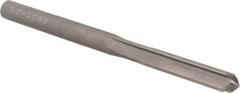 OSG - #1 Solid Carbide Chucking Reamer - Straight Flute, 7/32" Straight Shank, 1" Flute Length, 3" OAL - USA Tool & Supply
