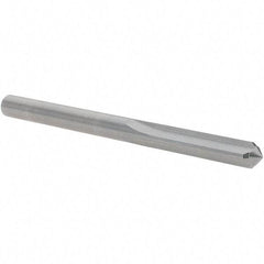 OSG - 5.7mm Solid Carbide Chucking Reamer - Straight Flute, 5.56mm Straight Shank, 25mm Flute Length, 76mm OAL - USA Tool & Supply