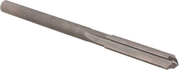 OSG - #4 Solid Carbide Chucking Reamer - Straight Flute, 3/16" Straight Shank, 1" Flute Length, 3" OAL - USA Tool & Supply