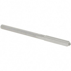 OSG - 4.4mm Solid Carbide Chucking Reamer - Straight Flute, 3.97mm Straight Shank, 22mm Flute Length, 70mm OAL - USA Tool & Supply