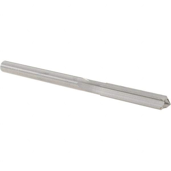 OSG - 13/64" Solid Carbide Chucking Reamer - Straight Flute, 3/16" Straight Shank, 1" Flute Length, 3" OAL - USA Tool & Supply