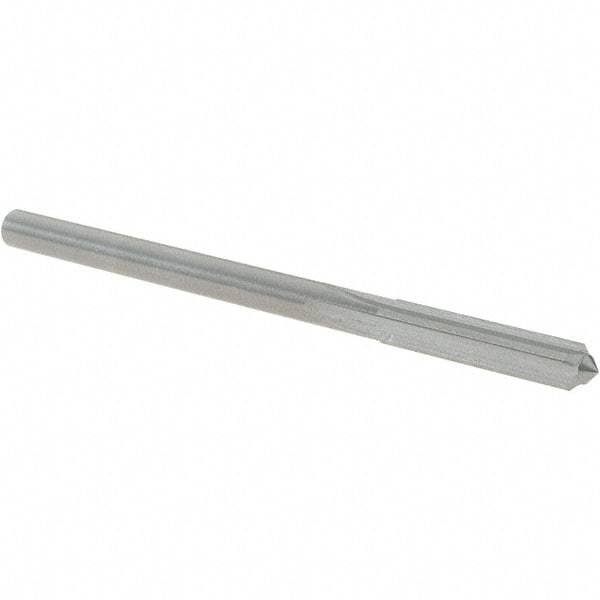 OSG - 3.8mm Solid Carbide Chucking Reamer - Straight Flute, 3.57mm Straight Shank, 19mm Flute Length, 64mm OAL - USA Tool & Supply