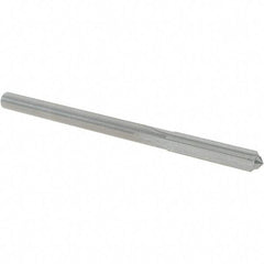 OSG - 3.8mm Solid Carbide Chucking Reamer - Straight Flute, 3.57mm Straight Shank, 19mm Flute Length, 64mm OAL - USA Tool & Supply