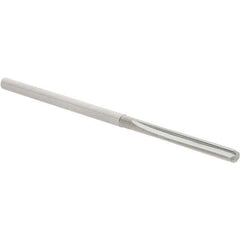 OSG - 2.2mm Solid Carbide Chucking Reamer - Straight Flute, 1.98mm Straight Shank, 12mm Flute Length, 50mm OAL - USA Tool & Supply