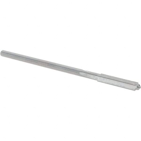OSG - 3/32" Solid Carbide Chucking Reamer - Straight Flute, 5/64" Straight Shank, 1/2" Flute Length, 2" OAL - USA Tool & Supply