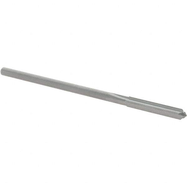 OSG - 2.7mm Solid Carbide Chucking Reamer - Straight Flute, 2.38mm Straight Shank, 16mm Flute Length, 57mm OAL - USA Tool & Supply