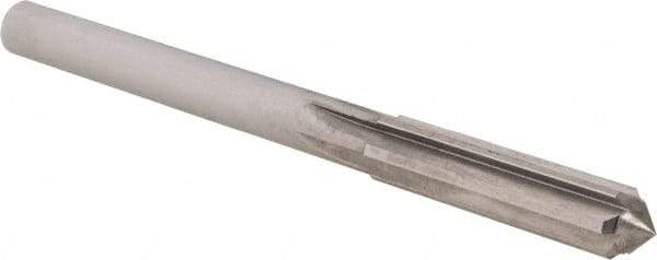 OSG - 7mm Solid Carbide Chucking Reamer - Straight Flute, 6.35mm Straight Shank, 29mm Flute Length, 83mm OAL - USA Tool & Supply