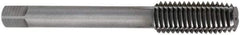 OSG - M8x1.25 Metric Coarse H7 Thread Limit Bottoming Thread Forming Tap - Solid Carbide, Bright Finish, 70mm OAL, 30mm Thread Length, Right Hand Thread, Series 369 - USA Tool & Supply