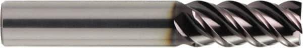 OSG - 12mm, 26mm LOC, 12mm Shank Diam, 75mm OAL, 4 Flute, Solid Carbide Square End Mill - Single End, EXO Finish, Spiral Flute, 50° Helix, Centercutting, Right Hand Cut, Right Hand Flute, Series 3150 - USA Tool & Supply