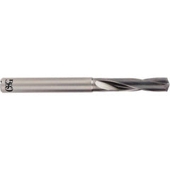 OSG - 8.5mm 140° Spiral Flute Solid Carbide Screw Machine Drill Bit - USA Tool & Supply