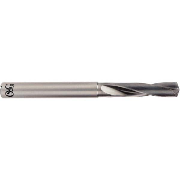 OSG - 19/64" 140° Spiral Flute Solid Carbide Screw Machine Drill Bit - USA Tool & Supply