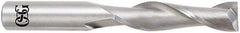 OSG - 10mm, 32mm LOC, 10mm Shank Diam, 76mm OAL, 2 Flute, Solid Carbide Square End Mill - Single End, Uncoated, Spiral Flute, 30° Helix, Centercutting, Right Hand Cut, Right Hand Flute, Series 462 - USA Tool & Supply