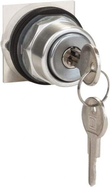Square D - Pushbutton Switch Operator - Black, Nonilluminated - USA Tool & Supply