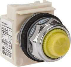 Square D - 28 V Yellow Lens Indicating Light - USA Tool & Supply