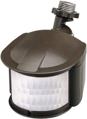 Cooper Lighting - 120 VAC, 180° Pattern, Wall Mount Photoelectric Sensor - For Use with Floodlight - USA Tool & Supply