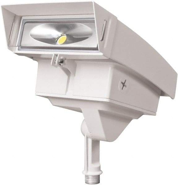 Cooper Lighting - Aluminum, Knuckle Mount Floodlight Kit - For Use with Crosstour LED Wall Pack Luminaire - USA Tool & Supply