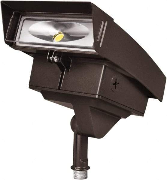 Cooper Lighting - Aluminum, Knuckle Mount Floodlight Kit - For Use with Crosstour LED Wall Pack Luminaire - USA Tool & Supply