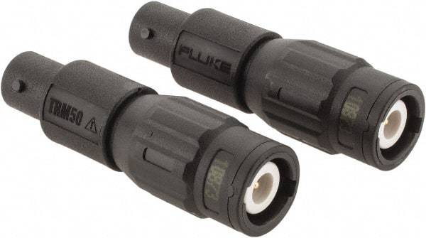 Fluke - Black Electrical Test Equipment Cable Terminator - Use with Fluke 190-504 Scope Meters - USA Tool & Supply