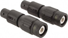 Fluke - Black Electrical Test Equipment Cable Terminator - Use with Fluke 190-504 Scope Meters - USA Tool & Supply