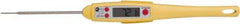 Cooper - -40 to 450°F Pocket Digital Thermometer - 3-Digit LCD Display, Thermistor Sensor, 1.5 Volt Battery Power - USA Tool & Supply