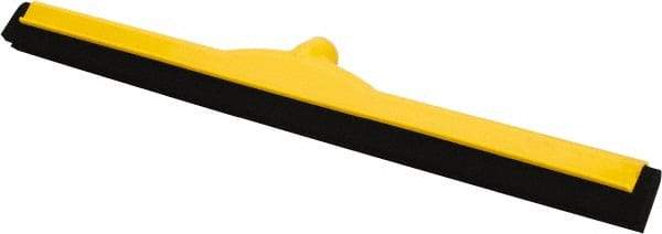 PRO-SOURCE - 24" Rubber Blade Floor Squeegee - Yellow - USA Tool & Supply