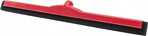 PRO-SOURCE - 24" Rubber Blade Floor Squeegee - Red - USA Tool & Supply