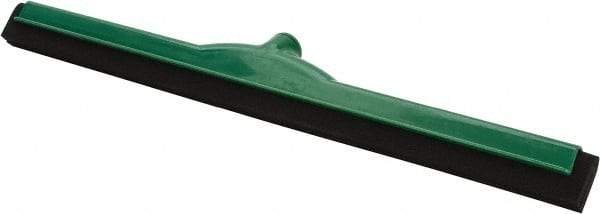 PRO-SOURCE - 22" Rubber Blade Floor Squeegee - Green - USA Tool & Supply