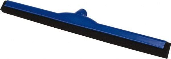 PRO-SOURCE - 24" Rubber Blade Floor Squeegee - Blue - USA Tool & Supply