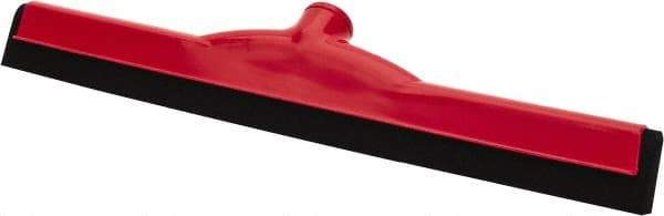 PRO-SOURCE - 18" Rubber Blade Floor Squeegee - Red - USA Tool & Supply