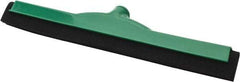 PRO-SOURCE - 18" Rubber Blade Floor Squeegee - Green - USA Tool & Supply