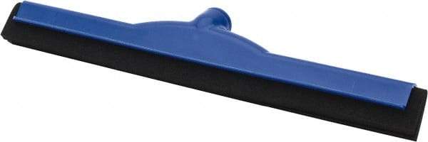 PRO-SOURCE - 18" Rubber Blade Floor Squeegee - Blue - USA Tool & Supply