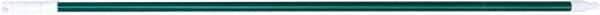 PRO-SOURCE - 54 x 1-1/4" Fiberglass Handle for Floor Squeegees & Push Brooms - Threaded Connection, Green - USA Tool & Supply