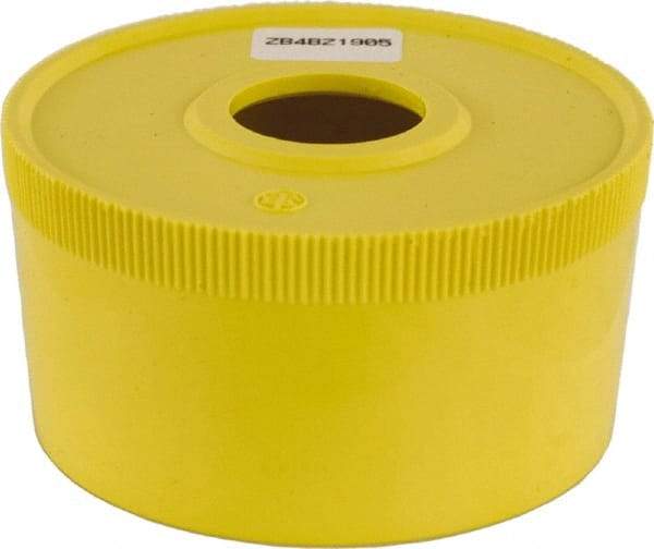 Square D - Pushbutton Switch Guard - Yellow - USA Tool & Supply