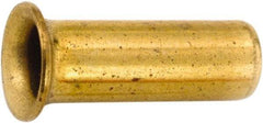 ANDERSON METALS - 3/8" OD, Lead Free Brass C.T.S. Insert Stiffener - 200 Max Working psi, Tube Insert Ends - USA Tool & Supply