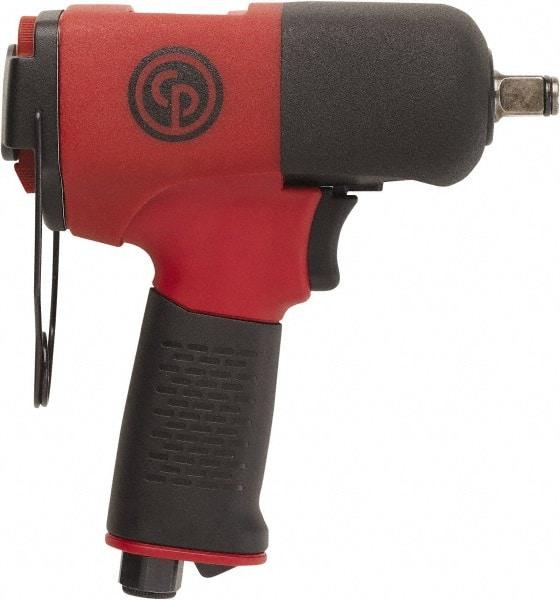 Chicago Pneumatic - 1/2" Drive, 11,500 RPM, 406 Ft/Lb Torque Impact Wrench - Pistol Grip Handle, 8 CFM, 90 psi, 1/4" NPT Inlet - USA Tool & Supply