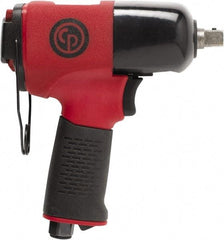 Chicago Pneumatic - 1/2" Drive, 11,500 RPM, 406 Ft/Lb Torque Impact Wrench - Pistol Grip Handle, 8 CFM, 90 psi, 1/4" NPT Inlet - USA Tool & Supply