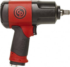 Chicago Pneumatic - 1/2" Drive, 8,200 RPM, 922 Ft/Lb Torque Impact Wrench - Pistol Grip Handle, 5.2 CFM, 90 psi, 1/4" NPT Inlet - USA Tool & Supply