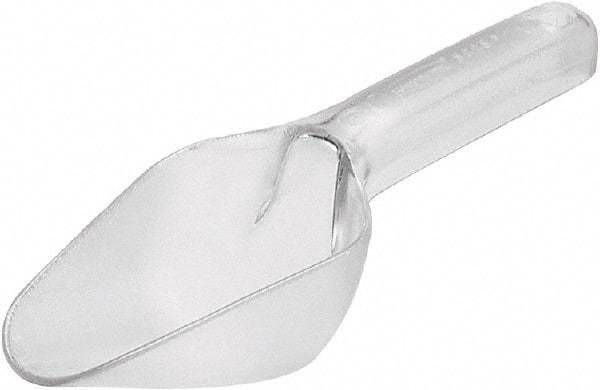 Rubbermaid - 6 oz Clear Polycarbonate Round Bottom Scoop - USA Tool & Supply