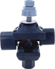 Ideal - 10 to 14 (Tap), 3/0 (Run) AWG Compatible, Tap Connector - 2.2" OAL x 2-1/2" OAW x 3.7" OAH - USA Tool & Supply