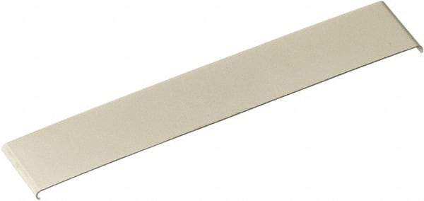 Hubbell Wiring Device-Kellems - 60 Inch Long x 4-3/4 Inch Wide x 1/4 Inch High, Rectangular Raceway Cover - Ivory, For Use with HBL4750 Series Raceways - USA Tool & Supply