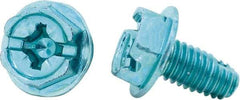 Ideal - Electrical Outlet Box Thread Forming Grounding Screw - Includes 10-32 x 3/8 Thread - USA Tool & Supply